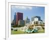 Chicago Buckingham Fountain-Patrick Warneka-Framed Photographic Print