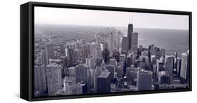 Chicago BW-Steve Gadomski-Framed Stretched Canvas