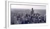 Chicago BW-Steve Gadomski-Framed Photographic Print