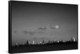 Chicago BW-John Gusky-Framed Stretched Canvas