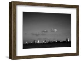 Chicago BW-John Gusky-Framed Photographic Print