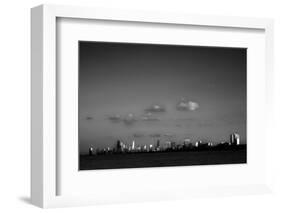 Chicago BW-John Gusky-Framed Photographic Print