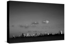 Chicago BW-John Gusky-Stretched Canvas