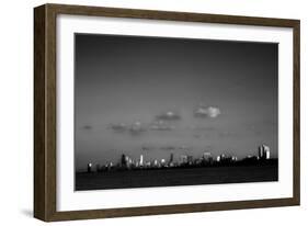 Chicago BW-John Gusky-Framed Photographic Print