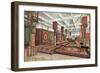 Chicago Carpet Showroom-null-Framed Art Print