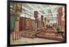 Chicago Carpet Showroom-null-Framed Art Print