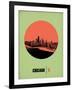 Chicago Circle Poster 2-NaxArt-Framed Art Print