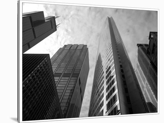 Chicago  city buildings-Patrick  J. Warneka-Stretched Canvas