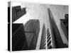 Chicago  city buildings-Patrick  J. Warneka-Stretched Canvas