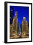 Chicago City Canyon-Steve Gadomski-Framed Photographic Print