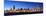 Chicago City Downtown Urban Skyline Panorama at Dusk with Skyscrapers over Lake Michigan with Clear-Songquan Deng-Mounted Photographic Print