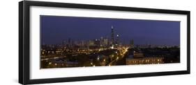 Chicago City Panorama-Steve Gadomski-Framed Photographic Print