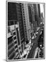 Chicago city street-Patrick  J. Warneka-Mounted Photographic Print