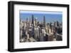 Chicago Cityscape and Lake Michigan, Hancock Center and Trump Tower, Chicago, Illinois, USA-Amanda Hall-Framed Photographic Print