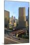 Chicago Cityscape-Fraser Hall-Mounted Premium Photographic Print