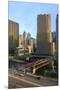 Chicago Cityscape-Fraser Hall-Mounted Premium Photographic Print