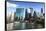 Chicago Cityscape-Fraser Hall-Framed Stretched Canvas
