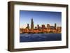 Chicago Cityscape-Fraser Hall-Framed Photographic Print