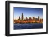 Chicago Cityscape-Fraser Hall-Framed Photographic Print