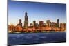 Chicago Cityscape-Fraser Hall-Mounted Photographic Print