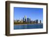 Chicago Cityscape-Fraser Hall-Framed Photographic Print