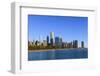 Chicago Cityscape-Fraser Hall-Framed Photographic Print