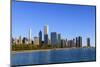 Chicago Cityscape-Fraser Hall-Mounted Photographic Print