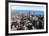 Chicago Cityscape-Fraser Hall-Framed Photographic Print