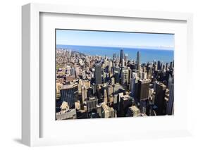 Chicago Cityscape-Fraser Hall-Framed Photographic Print