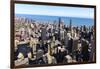 Chicago Cityscape-Fraser Hall-Framed Photographic Print