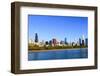 Chicago Cityscape-Fraser Hall-Framed Photographic Print