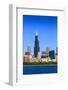 Chicago Cityscape-Fraser Hall-Framed Photographic Print