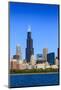 Chicago Cityscape-Fraser Hall-Mounted Photographic Print