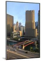 Chicago Cityscape-Fraser Hall-Mounted Photographic Print