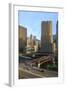 Chicago Cityscape-Fraser Hall-Framed Photographic Print