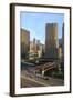 Chicago Cityscape-Fraser Hall-Framed Photographic Print