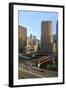 Chicago Cityscape-Fraser Hall-Framed Photographic Print