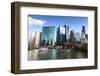 Chicago Cityscape-Fraser Hall-Framed Photographic Print