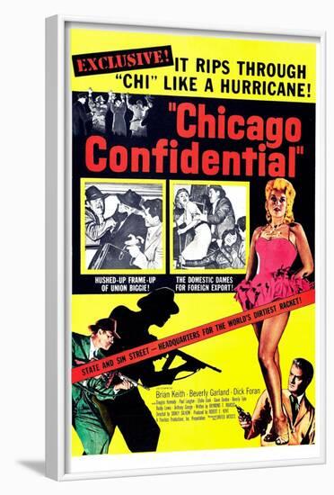 Chicago Confidential-null-Framed Art Print