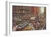 Chicago Congestion-null-Framed Art Print