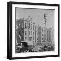 Chicago Courthouse after Great Fire-Lewis Wickes Hine-Framed Photographic Print