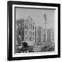 Chicago Courthouse after Great Fire-Lewis Wickes Hine-Framed Photographic Print