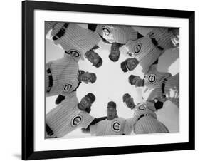 Chicago Cubs' Eight Coaches-Francis Miller-Framed Premium Photographic Print