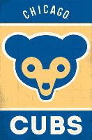 Chicago Cubs - Retro Logo 14-null-Lamina Framed Poster