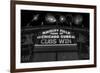 Chicago Cubs Win Fireworks Night BW-Steve Gadomski-Framed Photographic Print