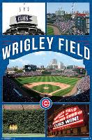 CHICAGO CUBS - WRIGLEY FIELD 17-null-Lamina Framed Poster