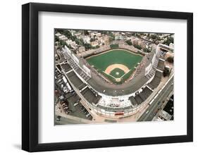 Chicago Cubs Wrigley Field Sports-Mike Smith-Framed Art Print