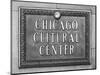 Chicago Cultural Center Plaque-Steve Gadomski-Mounted Photographic Print
