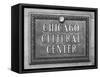 Chicago Cultural Center Plaque-Steve Gadomski-Framed Stretched Canvas