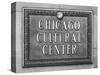 Chicago Cultural Center Plaque-Steve Gadomski-Stretched Canvas